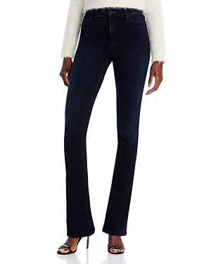 Shop Mother The Runaway High Rise Bootcut Jeans In Night In Venice
