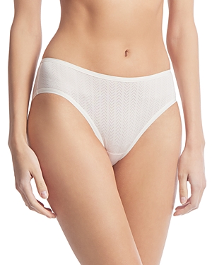 Shop Hanky Panky Movecalm Ruched Back Briefs In Pearl/mars