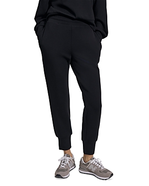 Shop Varley The Slim Cuff Jogger Pants In Black