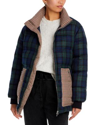 3.1 Phillip Lim Multi Plaid Oversized Puffer Jacket | Bloomingdale's