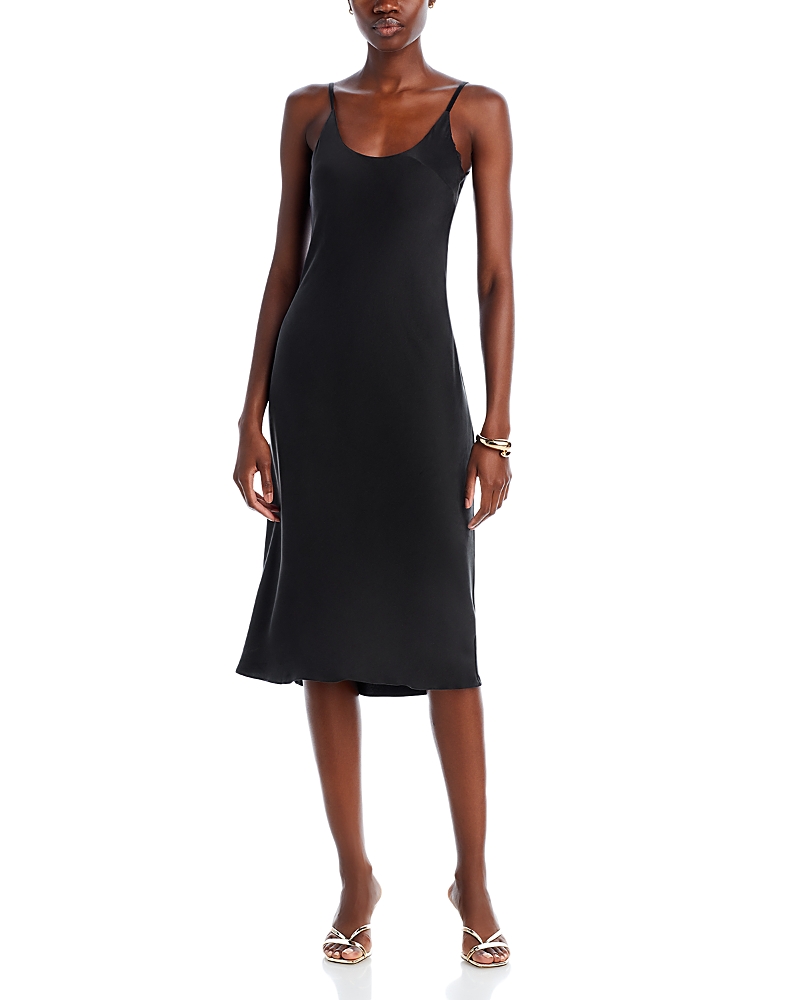 LUNYA WASHABLE SILK BIAS SLIP DRESS