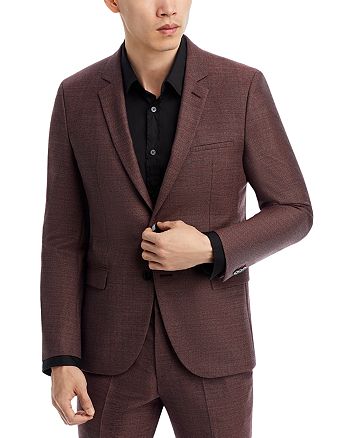 HUGO - Arti Birdseye Extra Slim Fit Suit Jacket