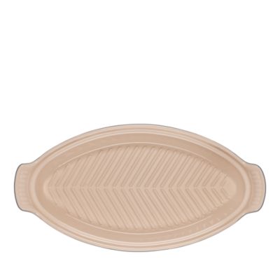 Oval Stoneware Fish Baker