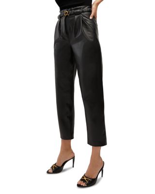 Veronica Beard - Coolidge Faux Leather Pants