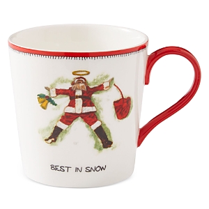 Spode Best In Snow 12 Oz. Mug In White