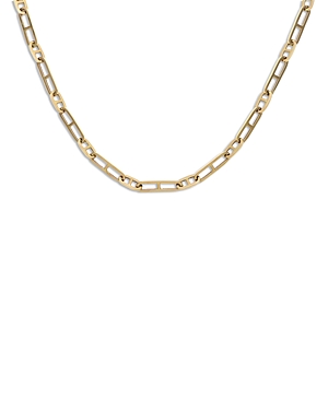 Bloomingdale's Elongated Mariner Link Chain Necklace In 14k Yellow Gold, 18.5"