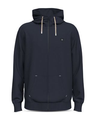 Scotch & Soda - Essential Badge Zip Front Hoodie