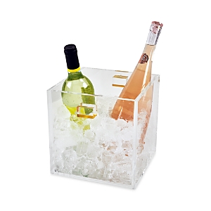 Tizo Clear Wine Cooler with Gold Handles