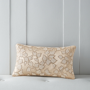 Hudson Park Collection Gold-Tone Leaf Decorative Pillow, 12 x 22 - 100% Exclusive