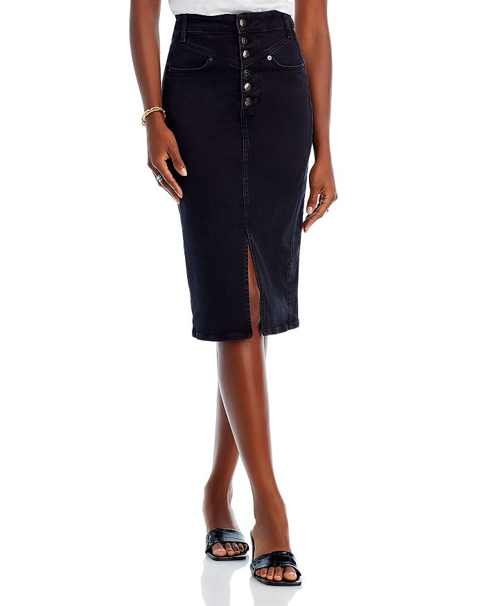 Veronica Beard Herron Denim Skirt | Bloomingdale's