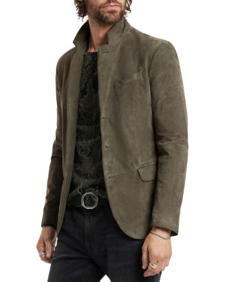 John Varvatos Rind Suede Slim Fit Jacket | Bloomingdale's