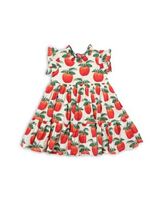 Robe D'hiver Fille Rouge CHICKEN NOODLE - Taille 6 - Occasion Très Bon état