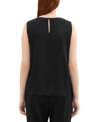 Silk Sleeveless Top