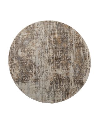 Feizy Parker PRK3705F Round Area Rug, 7'9 x 7'9