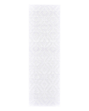 Feizy Saphir Mira 6803490f Runner Area Rug, 2'6 X 8' In White