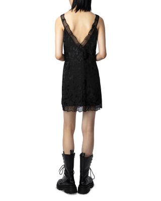 Renelle Silk Jacquard Dress