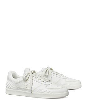 Tory Burch - Women's Clover Court Lace Up Low Top Sneakers