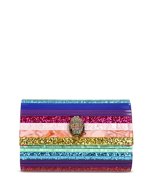 Kurt Geiger Party Eagle Drench Clutch In Multi
