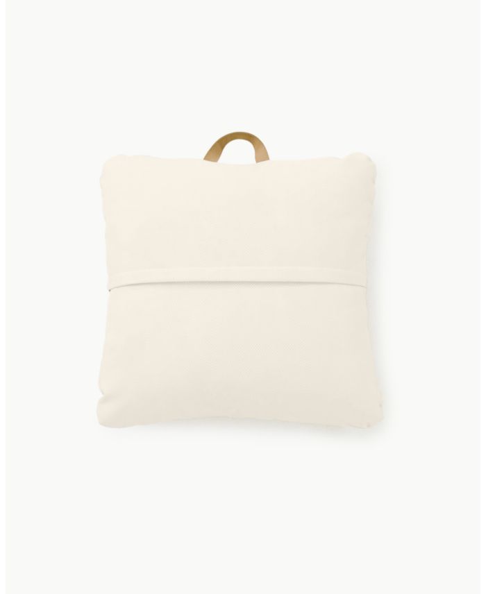 Ivory Square Mini Floor Cushion