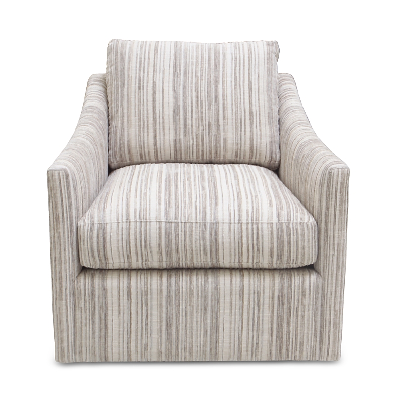 BLOOMINGDALE'S ARTISAN COLLECTION ARABELLA SWIVEL CHAIR