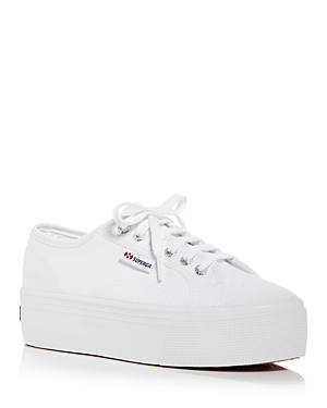 Shop Superga Women's 2790 Platform Low Top Sneakers In White