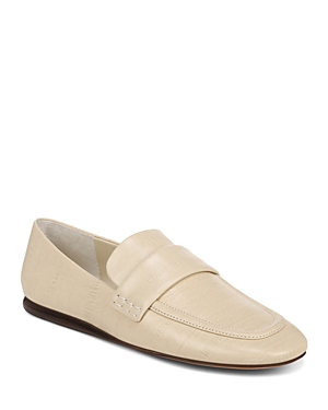 VINCE WOMEN'S DAVIS LEATHER LOAFER FLATS