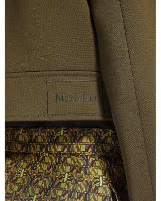 アウトレット★Max Mara★SPEZIE コットンバイカージャケット Max Mara Spezie Moto Jacket | Bloomingdale's