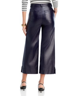 Benji Faux Leather Cropped Pants