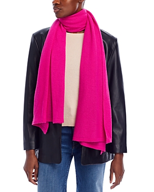 C By Bloomingdale's Cashmere Oversized Knit Scarf - 100% Exclusive In Pink