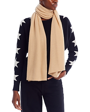 C By Bloomingdale's Cashmere Oversized Knit Scarf - Exclusive In Tan