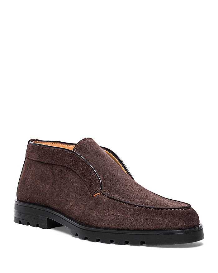 Santoni Men's Detroit Laceless Slip On Chukka Boots | Bloomingdale's