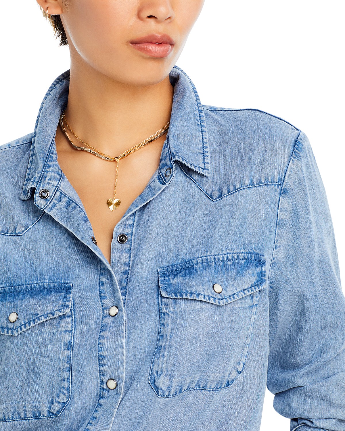 J.Crew Jules western shirt in denim