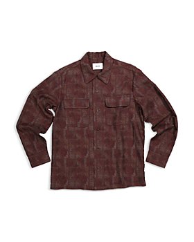 NN07 - Daniel 5177 Jacquard Regular Fit Button Down Shirt