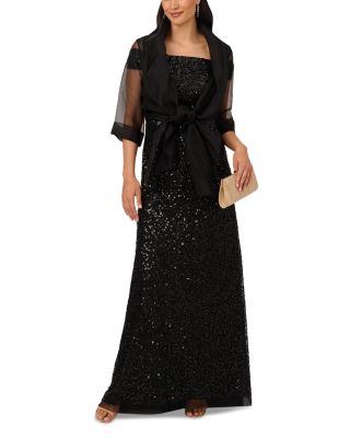 Organza Tie Front Wrap Jacket