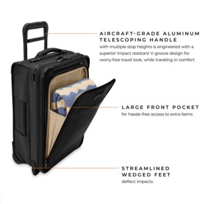 Baseline Essential 2 Wheel Carry On Suitcase