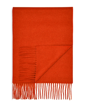 The Men's Store At Bloomingdale's Solid Oversized Cashmere Scarf - 100% Exclusive In Brick