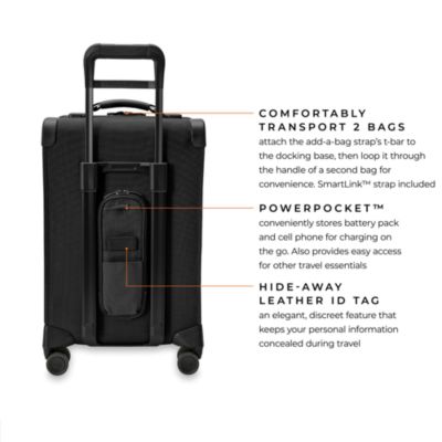 Baseline Essential Carry On Spinner Suitcase