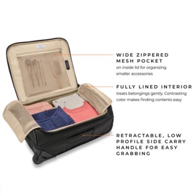 Baseline Global 2 Wheel Carry On Duffel Bag