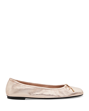 Stuart Weitzman Women's Bardot Bow Ballet Flats In Ballet
