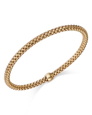 Bloomingdale's Fine Collection - Popcorn Link Chain Bracelet in 14K Yellow Gold