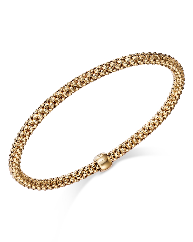Bloomingdale's Popcorn Link Chain Bracelet In 14k Yellow Gold In Gold