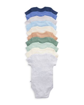 Girls' 10 Pack Short Sleeve Bodysuits - Baby