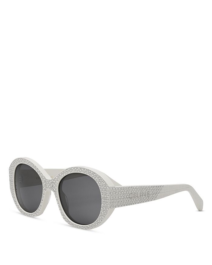 CELINE Bold 3 Dots Round Sunglasses 53mm Bloomingdale s