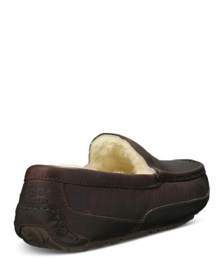 Men's Ascot Leather Slippers