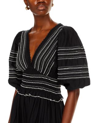 Sea New York Mable Cambric Midi Dress | Bloomingdale's Women