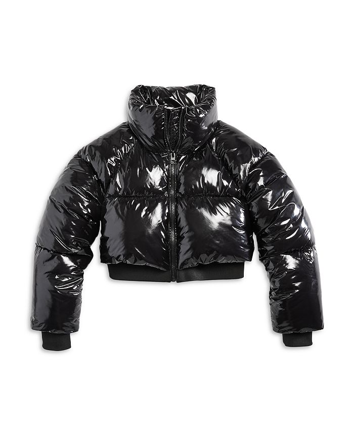 BLANKNYC Girls' Cold Lover Cropped Puffer Jacket - Big Kid | Bloomingdale's