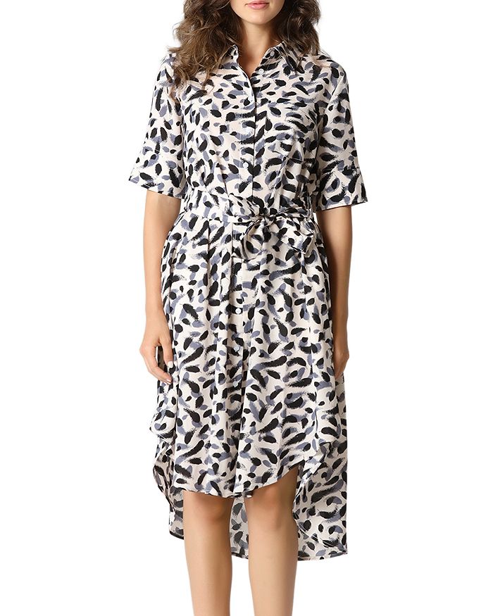 Gracia High/Low Shirt Dress Bloomingdale's