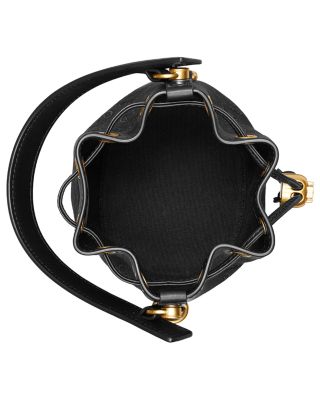 Mini T Monogram Jacquard Bucket Bag