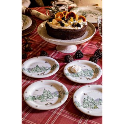 Berry & Thread North Pole Side/Cocktail Plates, Set of 4