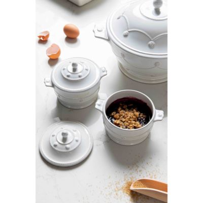 Berry & Thread Whitewash Mini Cocotte with Lid